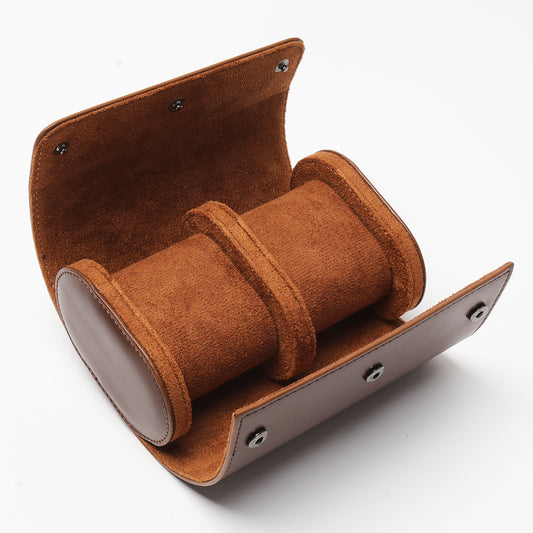 Leather Two/Three Watch Roll