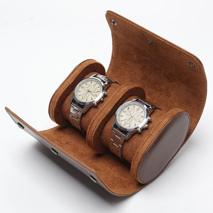 Leather Two/Three Watch Roll